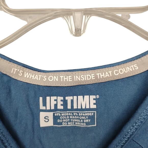 Life Time Performance Tank Top Size Small Light Blue Pullover - Picture 8 of 8